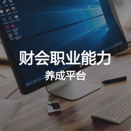 財會職業(yè)能力養(yǎng)成平臺
